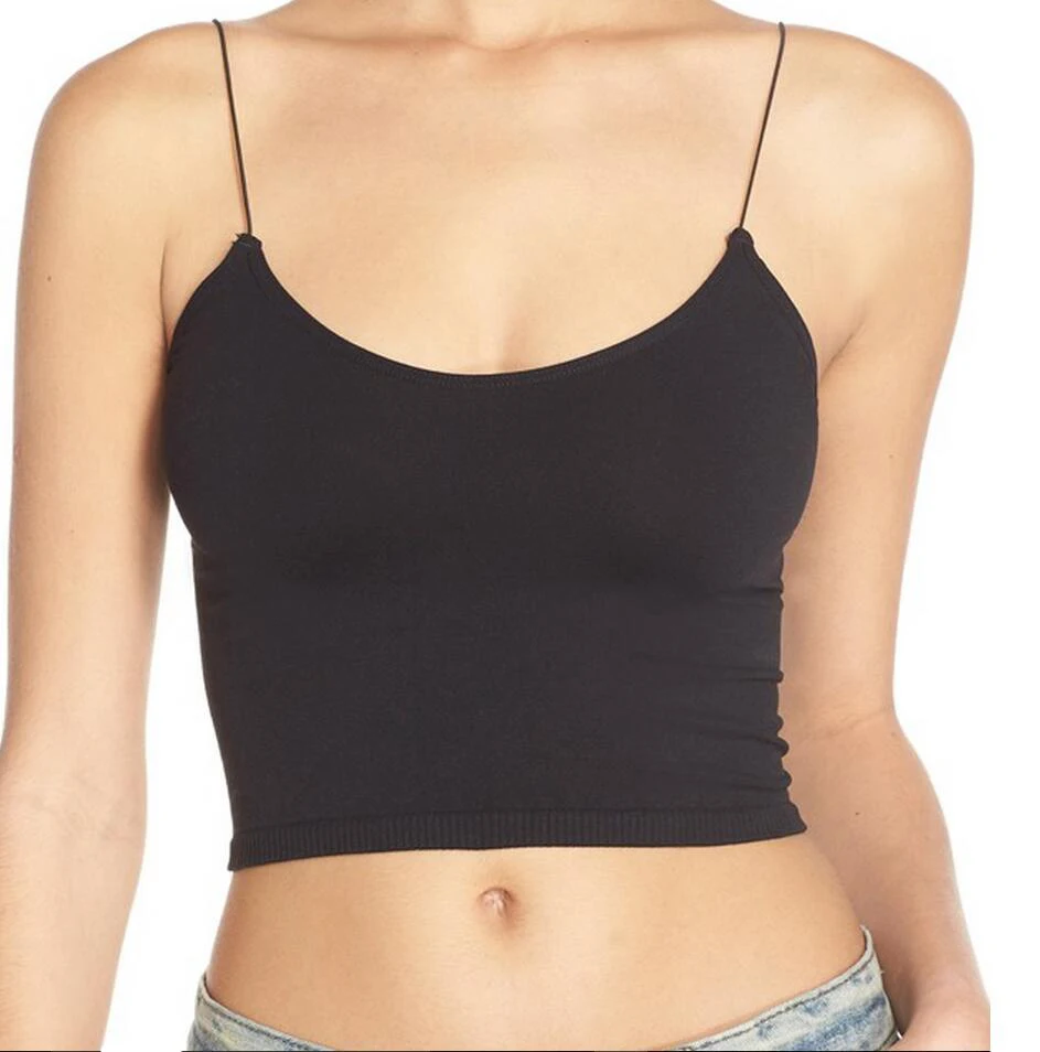 cropped bra cami