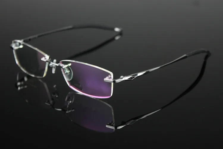 Titanium Rimless Glasses Frames