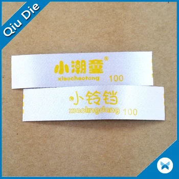 Adhesive Satin Label Printing Tear Off Tag For The Shoe Pad Adhesive Satin Label Printing Tear Off Tag For The Shoe Pad