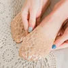 Wholesale high quality women fashion boat socks non-slip low cut invisible lace boat socks women