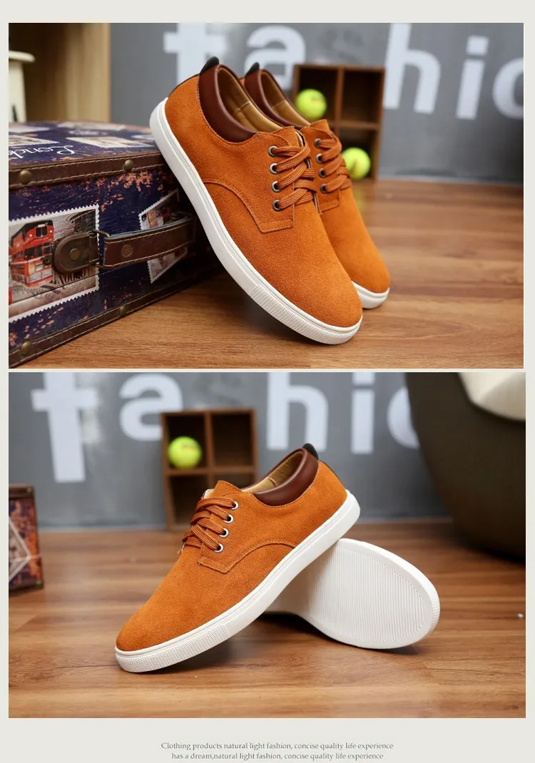 2016 New Arrival Wholesale Hot Sale Spring fashion suede Mens Shoes ...