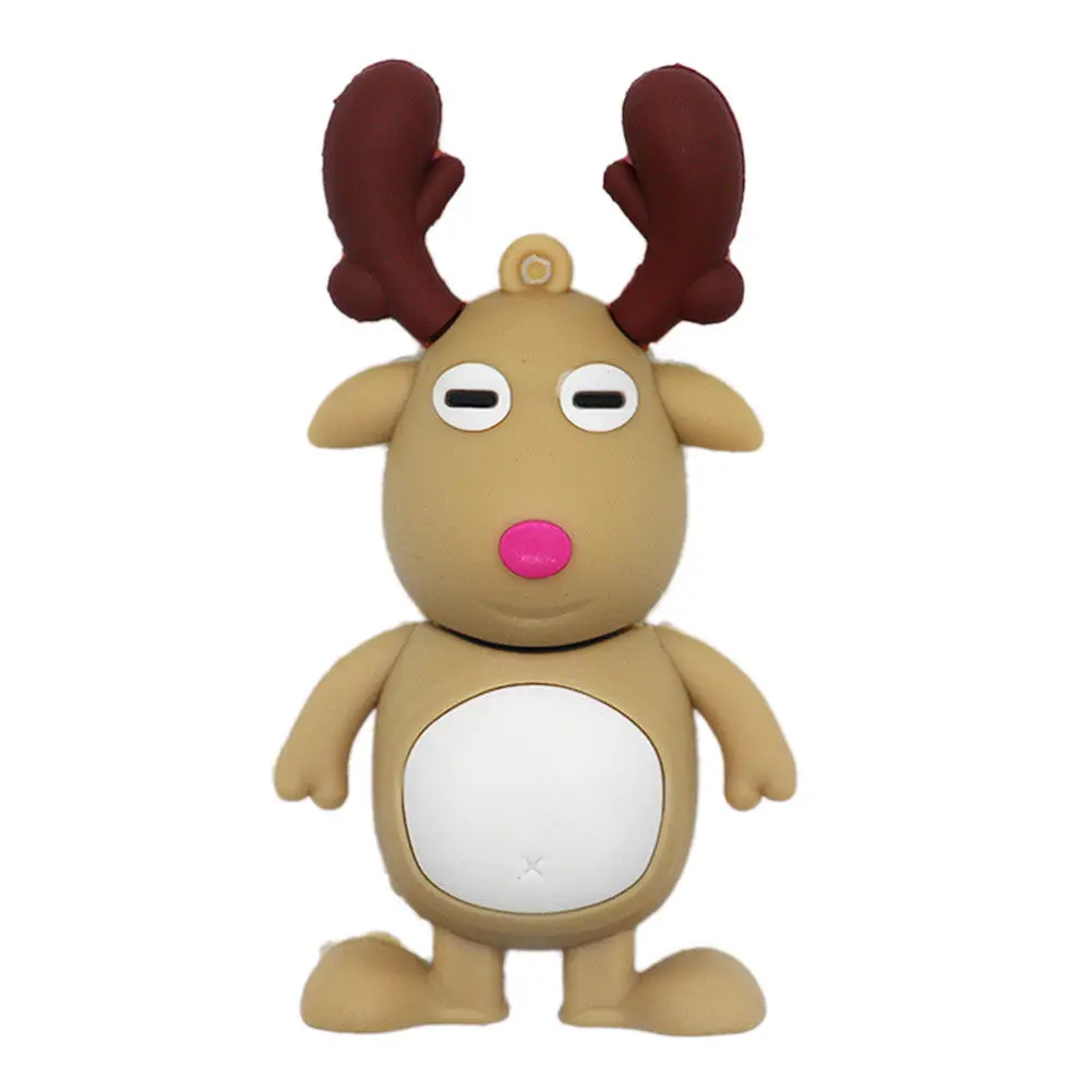 Santa Claus Pendrive Christmas Elk USB Flash Drive