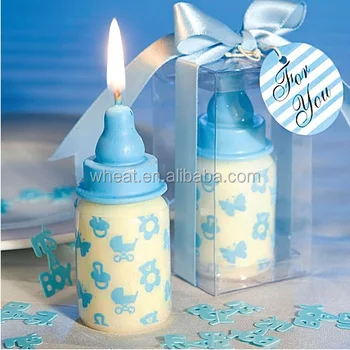 blue baby shower favors