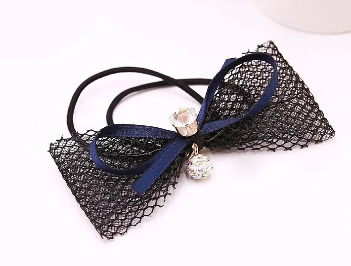 plastic curly hair ties