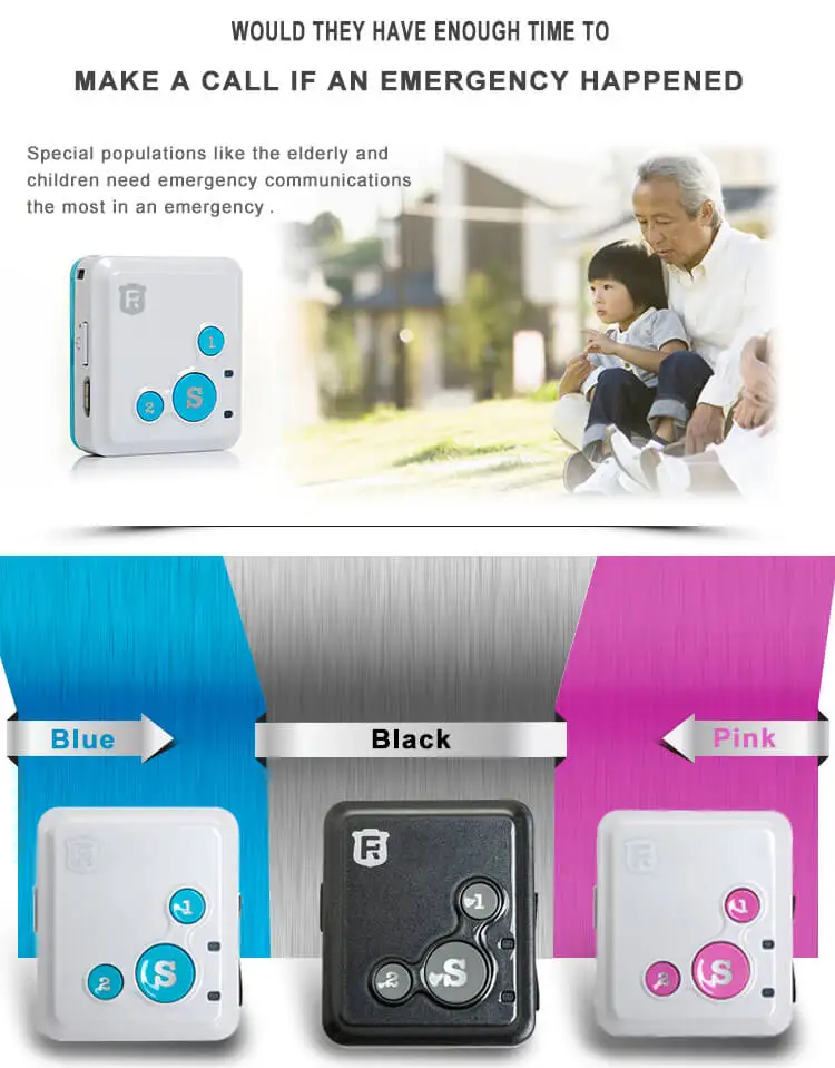 Mini GPS Tracker Children Kids RF-V16 Hand-free Talk 2G GSM GPS Locator 12 days Standby SOS Call Voice Monitor Free APP Tracker track a cell phone location for free