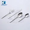 Bulk silver stainless steel table spoon fork knife cutlery set for restaurant
