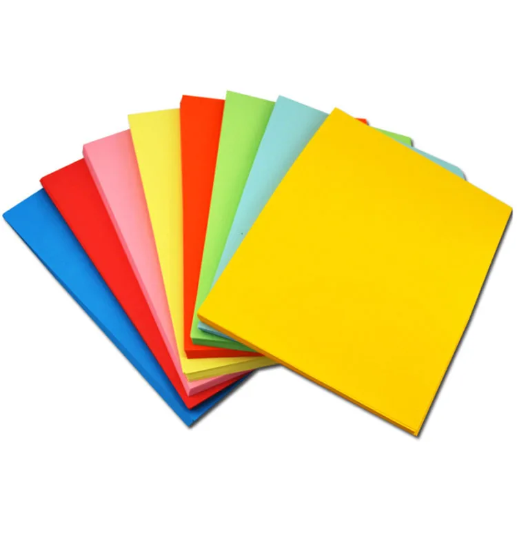 Buy Wholesale China Factory Supply Wholesale Mixed Colors Custom Size Color  Copy Paper & Color Paper, Handcraft Paper, Origami at USD 0.1