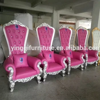 Goedkope roze stoel