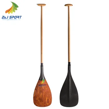 zj brand carbon fiberglass hybrid wood veneer outrigger