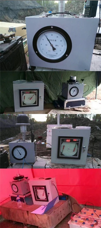 Pressure balance and digital paperless pressure chart recorder
