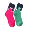 Fashion new cute cat cotton knitted lady socks