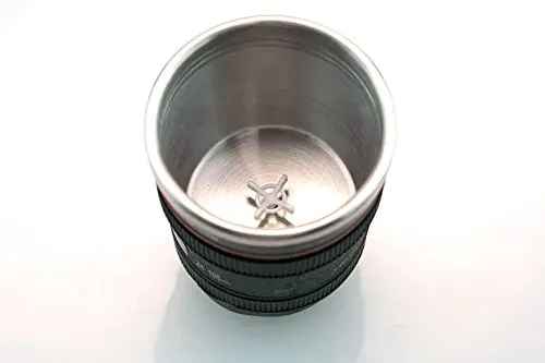 camera lens coffee mug