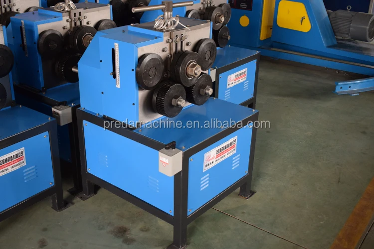 Angle iron flange bending machine for round duct flange rolling and making