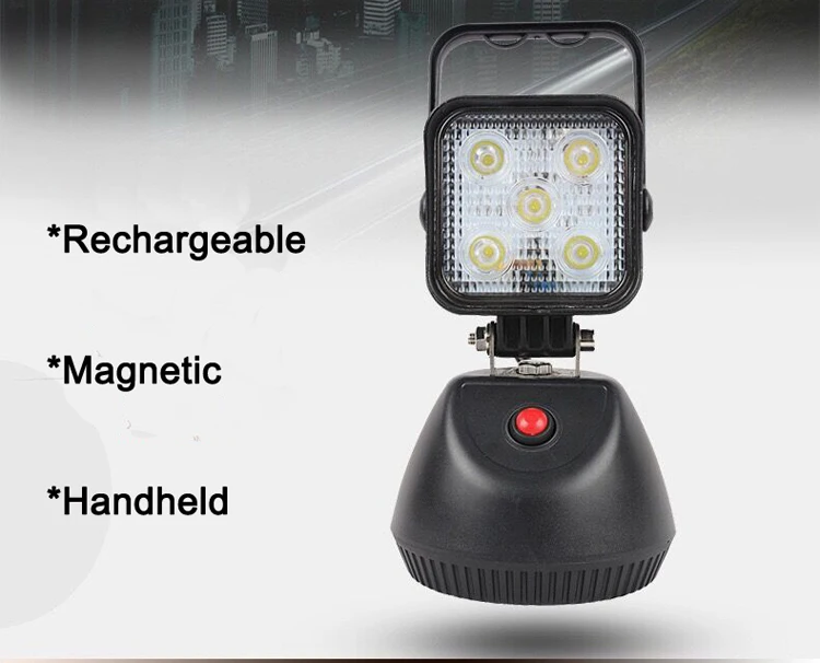 3inch 15w Led Portable Led Battery Work Light With Base Buy