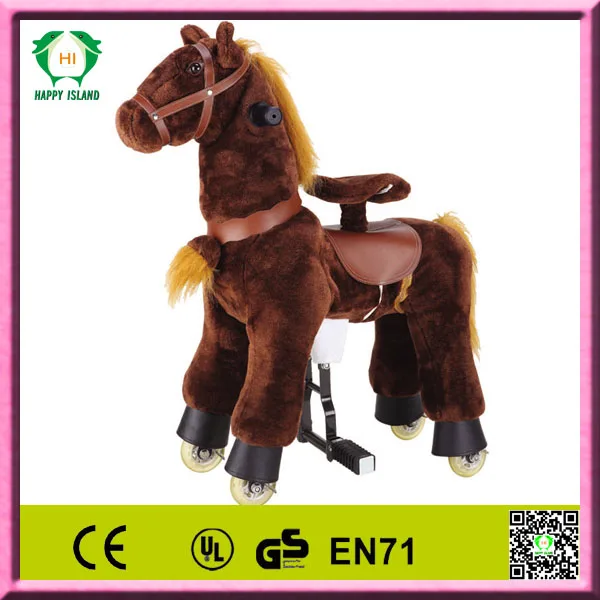 adult ride on horse toy