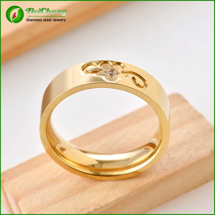 gold finger ring design