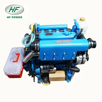 Hf 485m 46hp 4 Cylinder Small Diesel Marine Sailing Electric Boat Engine With Transmission Buy Electric Boat Enginefishing Boat Motor Marine Diesel - 