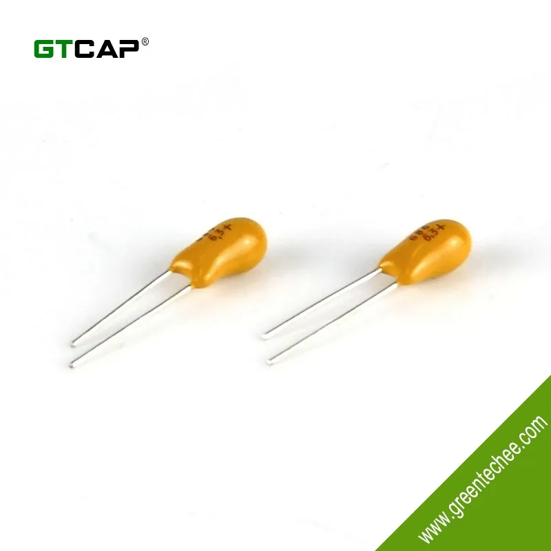 200Pcs Tantalum Capacitor DIP 16V10UF 10UF 16V 106 Radial