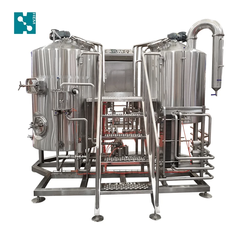 1000l,10hl Mash/kettle,Lauter/whirlpool Tun Micro Brewery Beer Brewing ...