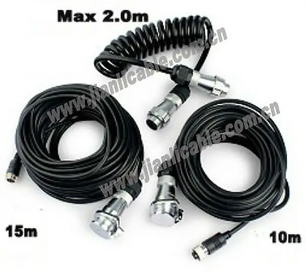 2022 Reverse Camera Cable Car 5 Pin To 4 Pin Connectors Caravan Buy