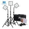 Nanguang lighting led 105W CN-576 3kit+T Portable Photo Studio LED lighting Kit for Photo and Video with quite competitive price