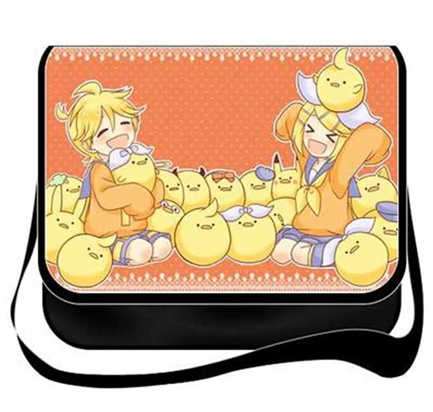 Kagamine Rin//Len Anime Cosplay Handbag Messenger Bag Shoulder School Bags Gumstyle Vocaloid 2