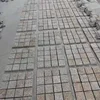 G682 yellow granit Natural split paving,cobble on mesh paving