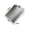 Stainless Steel hip flask Whiskey Alcohol pocket flask wine bottle flask 4oz,5oz,6oz,7oz,8oz,9oz,18oz flachmann charger