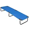 Outdoor Portable Folding Blue Camping Bed Cot