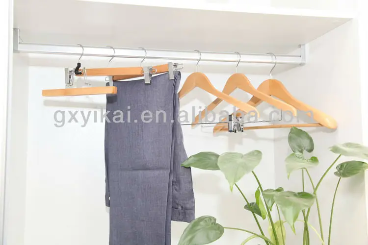 promotional wooden clothes hanger