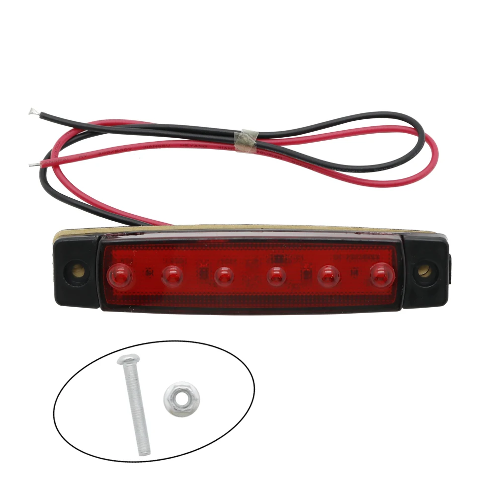 12v 10pcs Amber Red White Led Side Marker Lights For Truck Buy Led