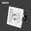 PC/Plastic Aluminum gu10 8 inch 10 inch 15w 20w 30w square led downlight