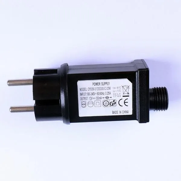 Indoor/ Outdoor Led Light Power Supply 7v 1a Christmas Tree Adapter 0