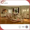 classic american style white luxury dining set