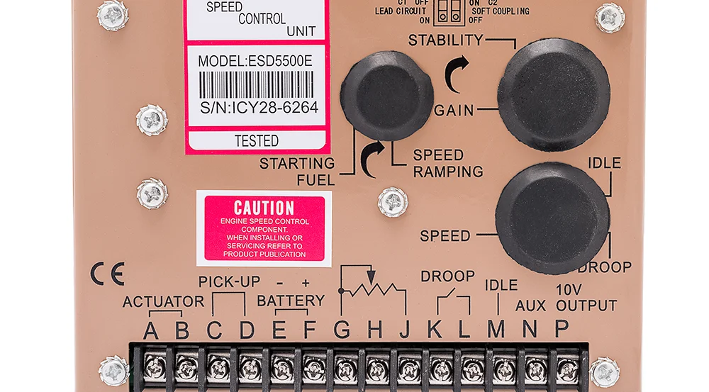 ESD5500E generator speed controller electronic governor 5500e