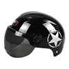 chinese cheap vintage modular design your own casque dot abs open faced helmet motorcycle