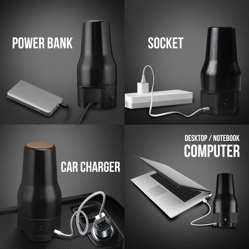 I Cafilas Portable Usb K Cup Coffee Maker Travel Saving Coffee For