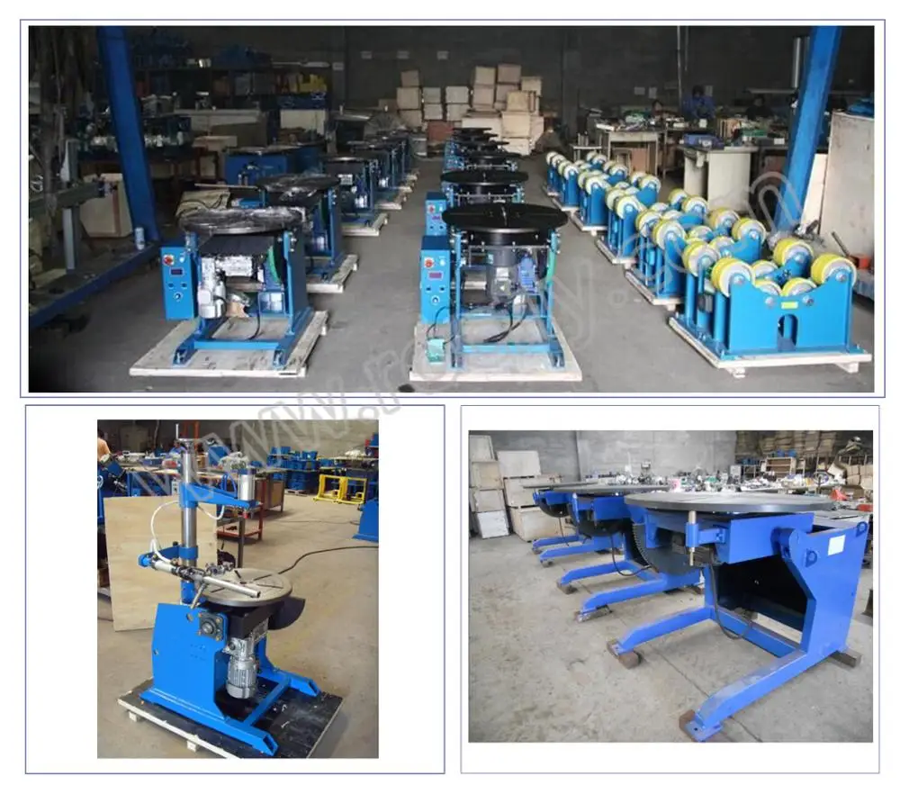 BY-600 Automatic Work Turning Table Machine Welding Positioner Rotator