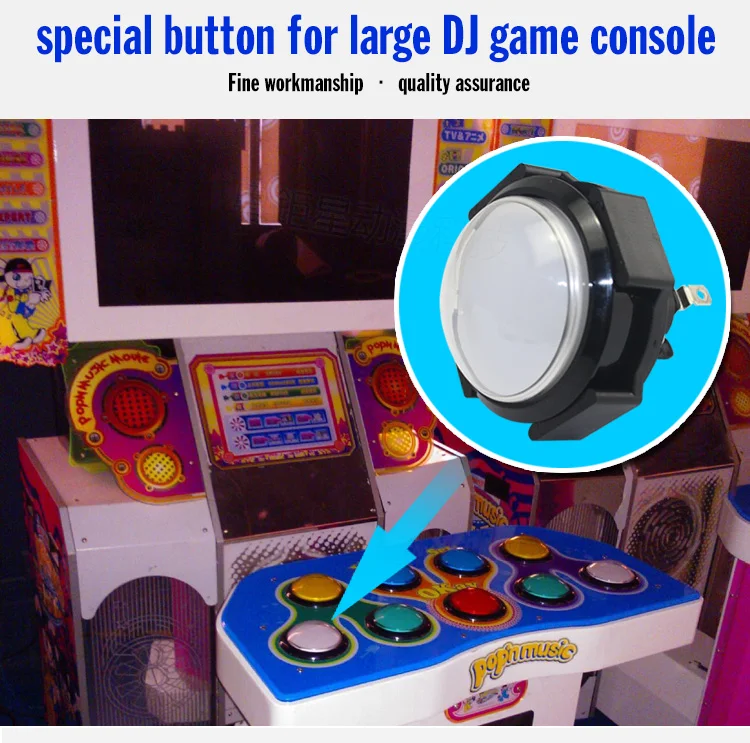 Cl63mm Made In China Arcade Game Accessories Big Push Button Buy