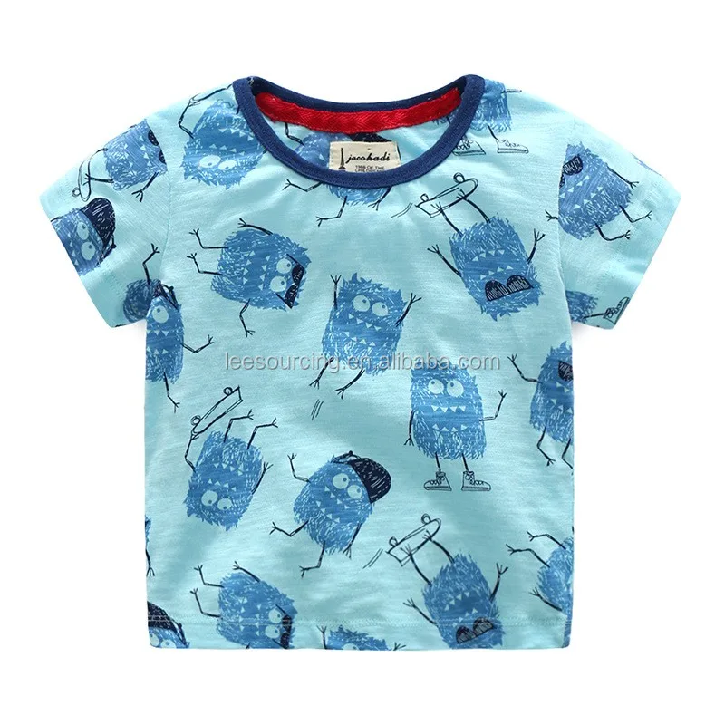 Wholesale Custom New Style Fashion Boy Shirt Children's Print T Shirt