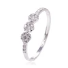 51000 Xuping druzy bangle,white gold diamond bangle with weight,white gold stone bangle design