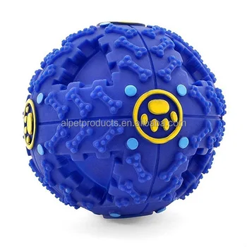 soft rubber dog ball