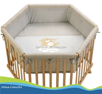 New Product Hexagonal Playpen Liner Crib Bumper Liner Buy Crib