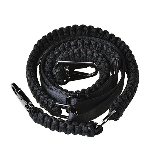 Outdoor Wholesale 550 Paracord Rifle Sling Gun Sling 2 Point Adjustable