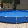 China factory portable pvc tarpaulin fish tank 10000 Liter for fish farm