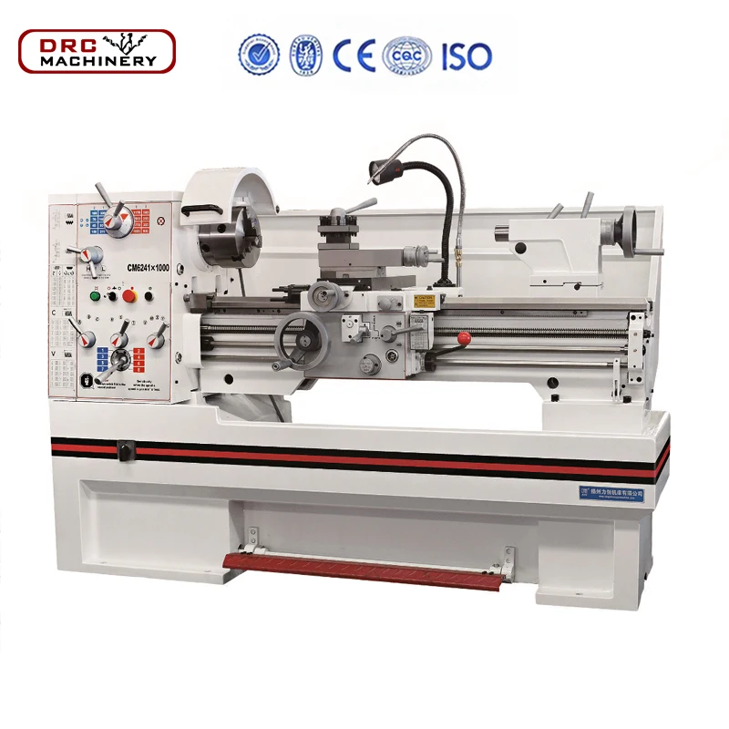 DRC CM6241V table top cnc enginge lathe,metal cutting horizontal cnc lathe machine price