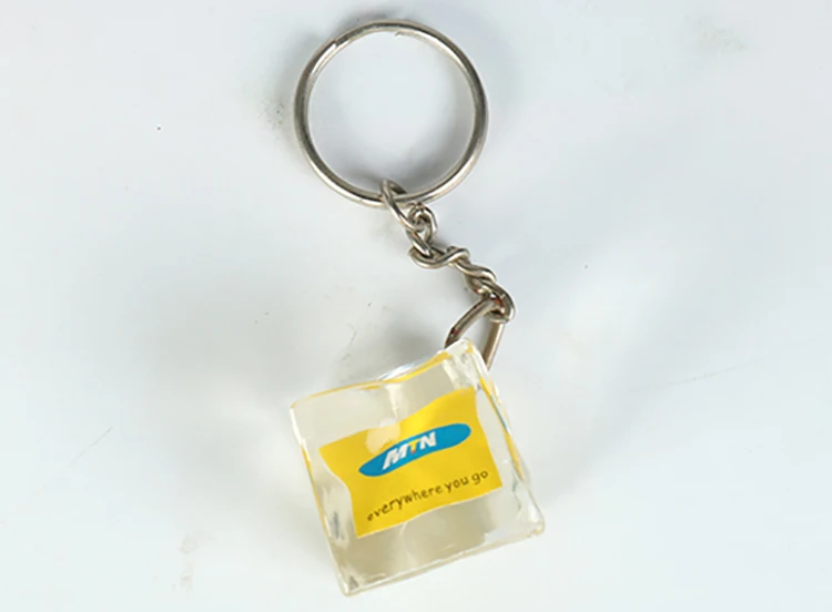 Brand New Custom Molded Plastic Ice Cube Keychain Buy Plastic