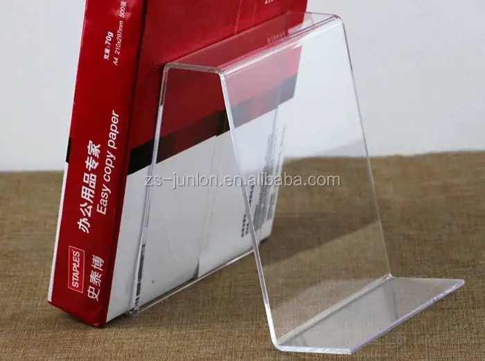 Custom Clear Book Display Stand Acrylic Display Rack Buy Book Display