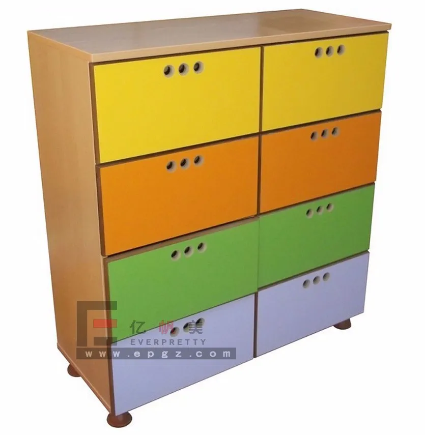 Armario De Almacenamiento De Juguetes De Pvc Para Muebles De Guardería