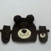 baby hats wholesale patterns cute animal winter baby hats and gloves set